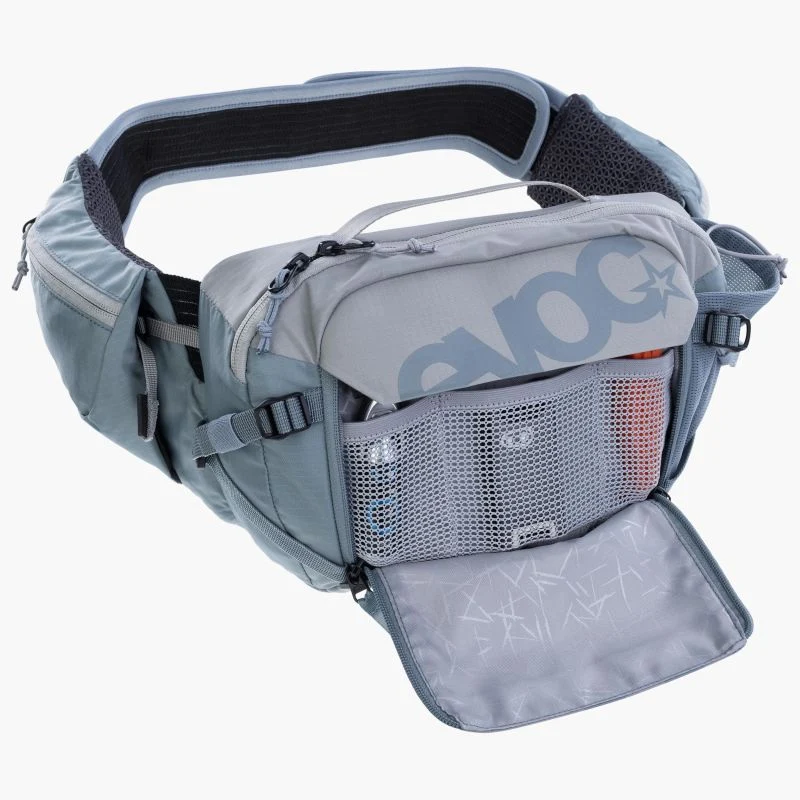 Marsupio Evoc Hip Pack Pro 3 + Hydration Bladder 1.5 - Grigio