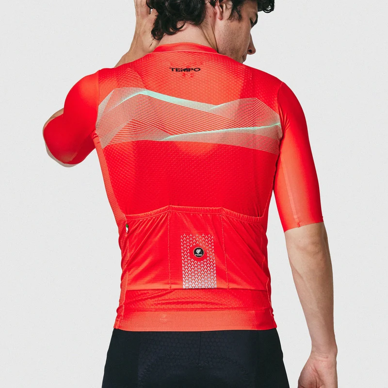 Maglia Pissei Tempo - Rosso verde