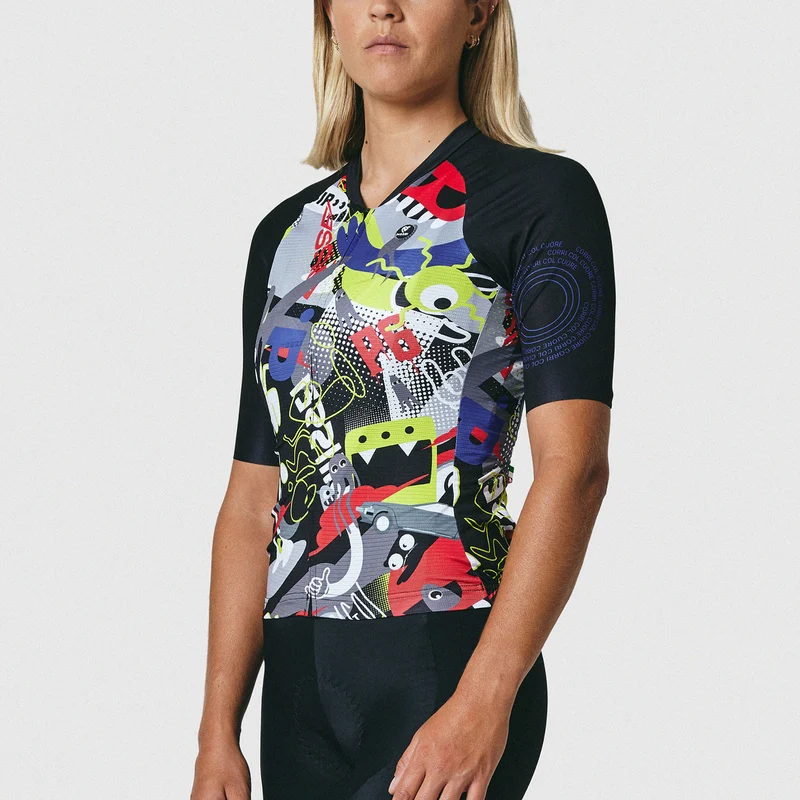 Maglia donna Pissei Tempo Surrial - Cartoon