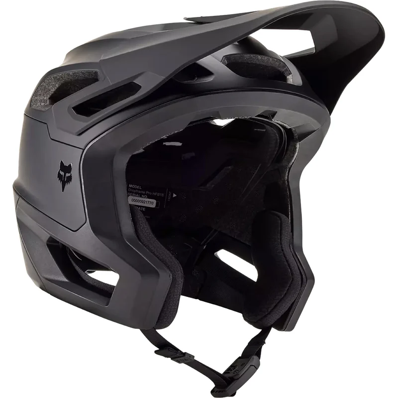Casco Fox Dropframe Pro Solid - Nero