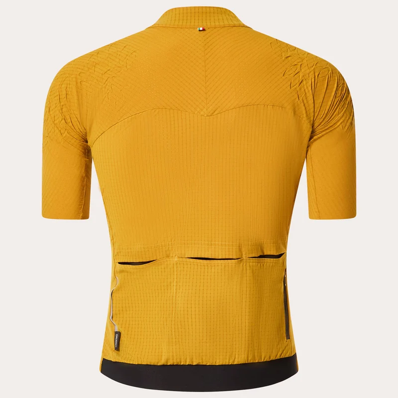 Maglia Oakley X Q36.5 Gridskin Pinstripe - Giallo