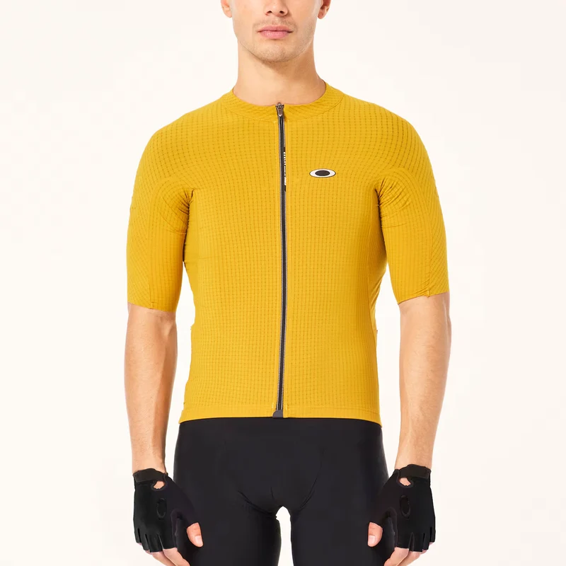 Maglia Oakley X Q36.5 Gridskin Pinstripe - Giallo