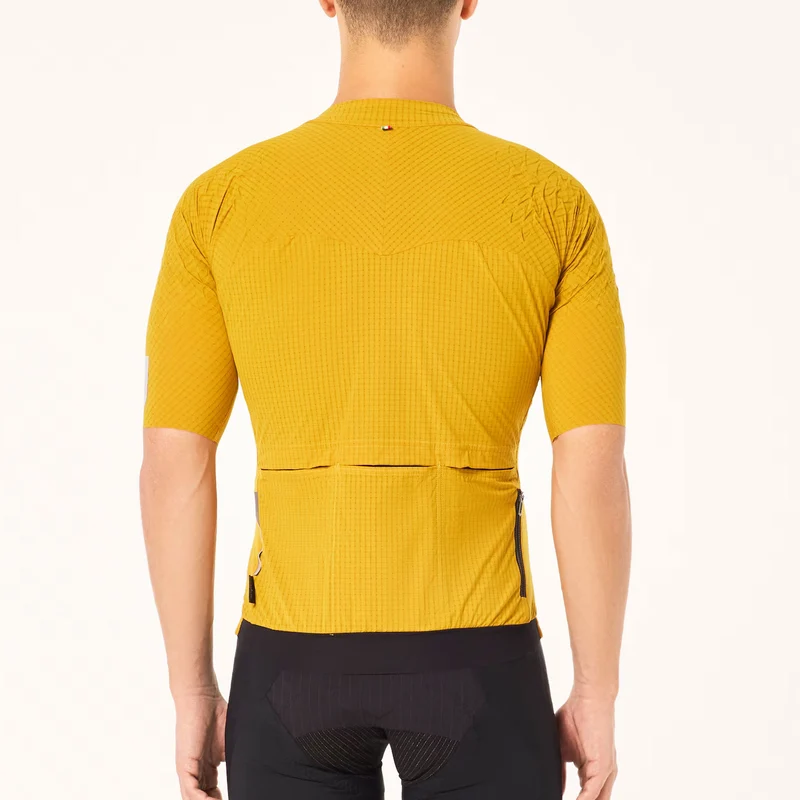 Maglia Oakley X Q36.5 Gridskin Pinstripe - Giallo