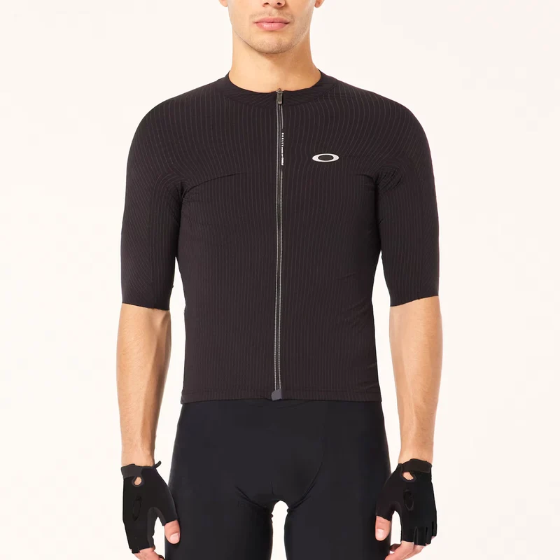 Maglia Oakley X Q36.5 Gridskin Pinstripe - Nero