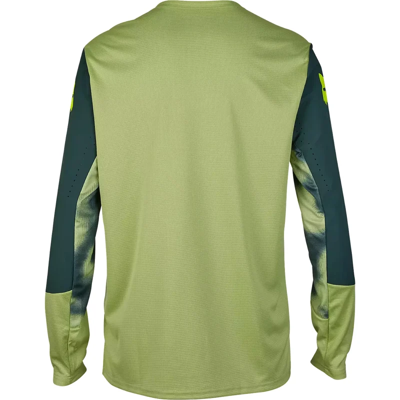 Maglia maniche lunghe Fox Defend Taunt - Verde