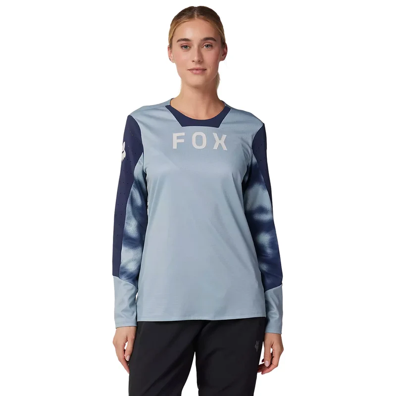 Maglia maniche lunghe donna Fox Defend Taunt - Azzurro