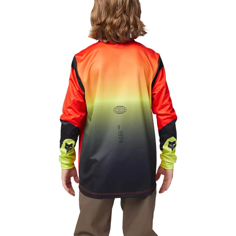 Maglia manica lunga bambino Fox Ranger Revise - Rosso