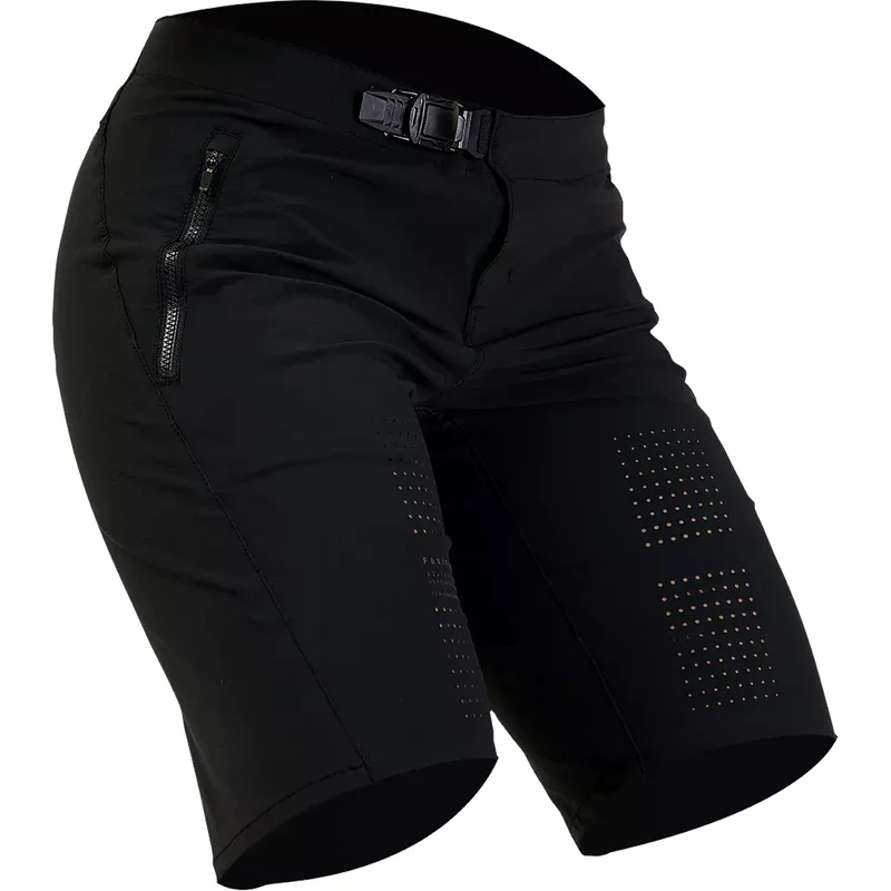Pantaloncini Fox mtb donna Flexair - Nero nero