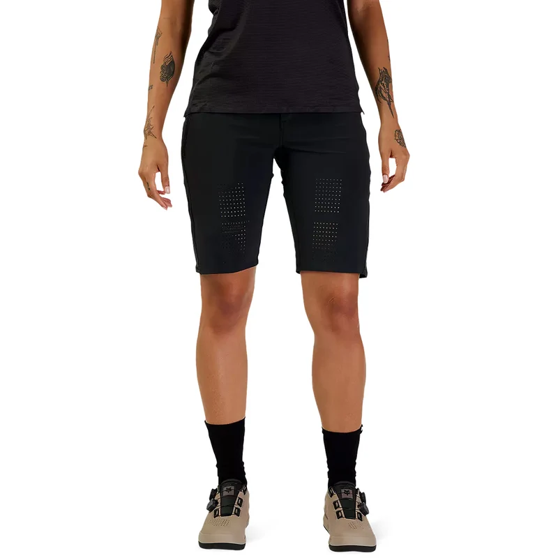 Pantaloncini Fox mtb donna Flexair - Nero nero