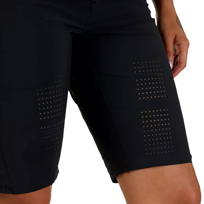 Pantaloncini Fox mtb donna Flexair - Nero nero