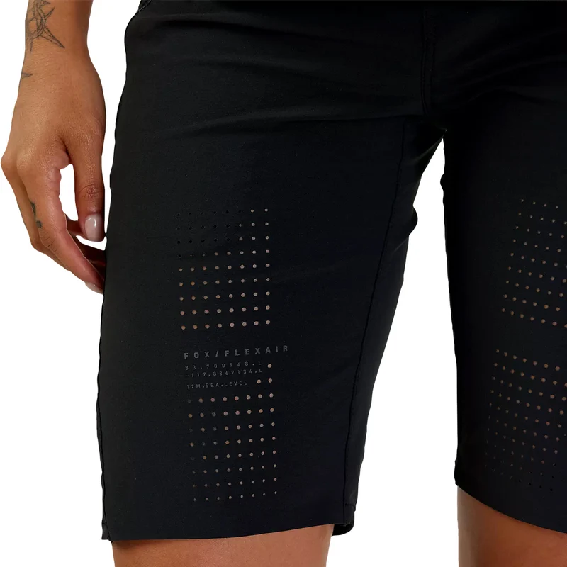 Pantaloncini Fox mtb donna Flexair - Nero nero