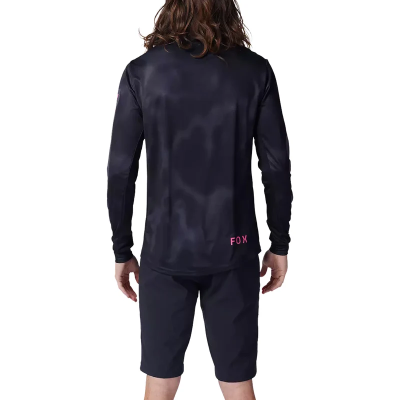 Maglia maniche lunghe Fox Ranger Taunt - Nero