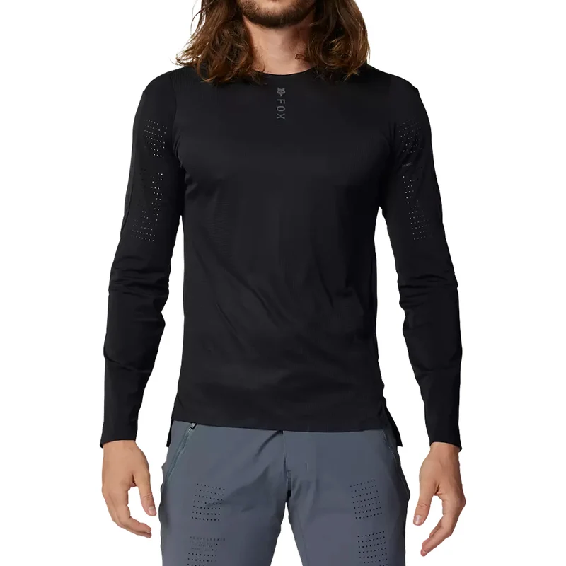 Maglia maniche lunghe Fox Flexair Pro - Nero Nero