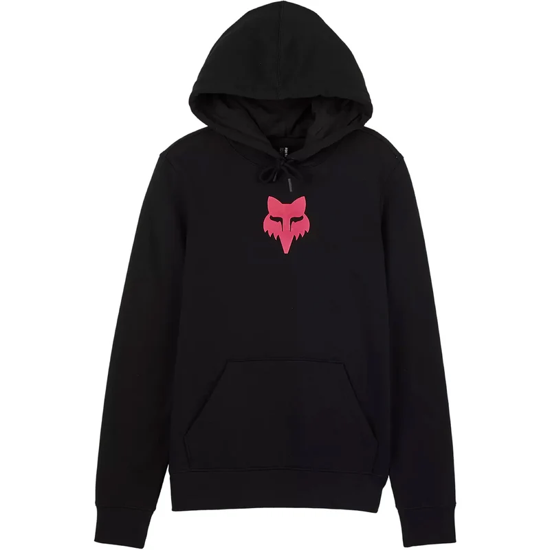 Felpa donna Fox Head - Nero rosa