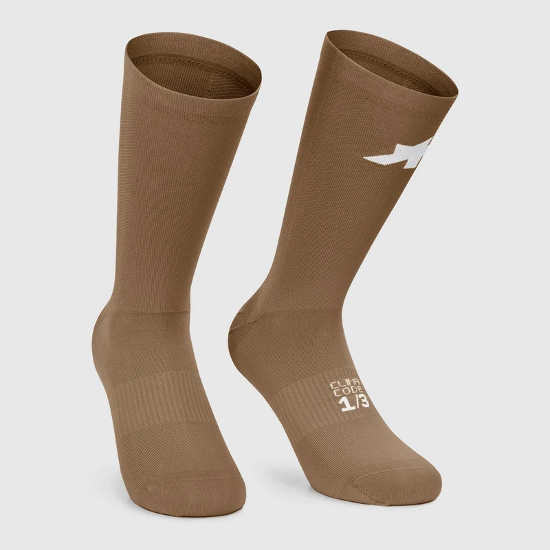 Calze Assos Racing S11 - Beige scuro