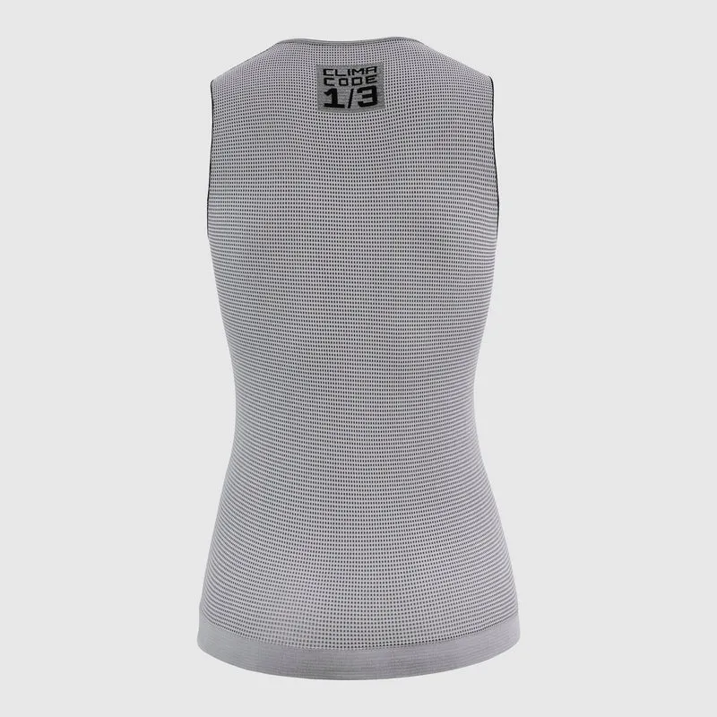 Maglia intima donna senza maniche Assos Summer 1/3 Skin Layer P1 - Grigio
