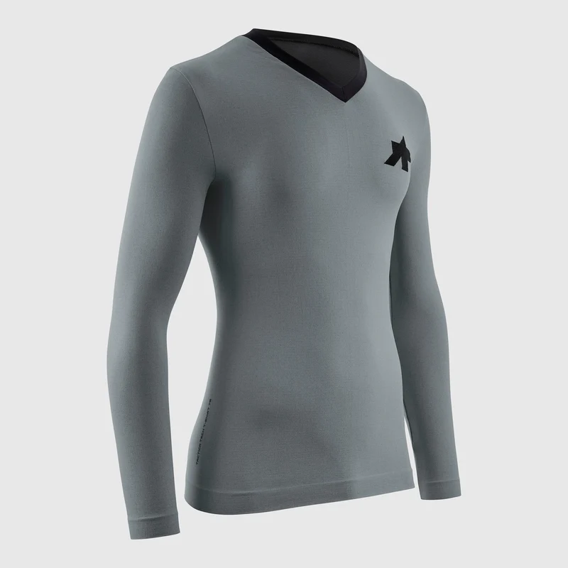 Maglia Assos maniche lunghe Tactica Tech T5 - Grigio