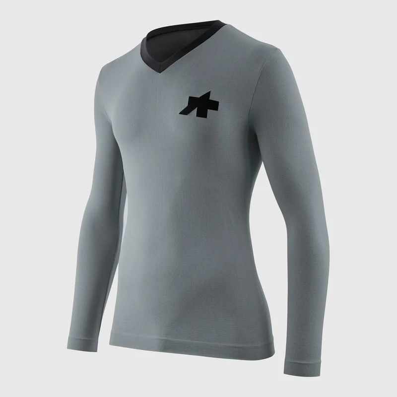 Maglia Assos maniche lunghe Tactica Tech T5 - Grigio