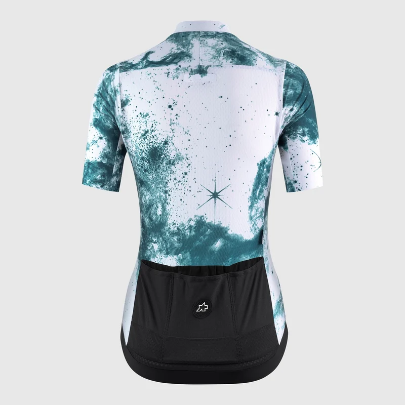Maglia donna Assos UMA GT S11 Space Trip - Verde