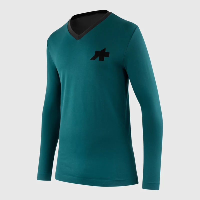 Maglia Assos maniche lunghe Tactica Tech T5 - Verde