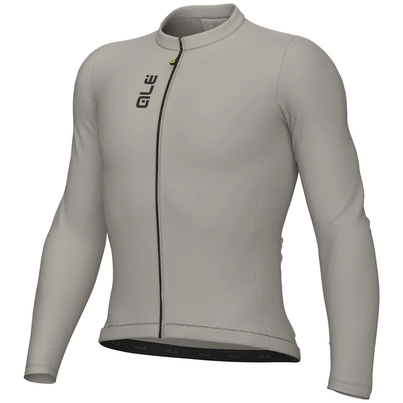 Maglia maniche lunghe Ale Pragma Color Block - Grigio chiaro