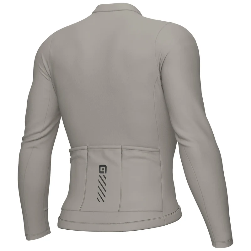 Maglia maniche lunghe Ale Pragma Color Block - Grigio chiaro