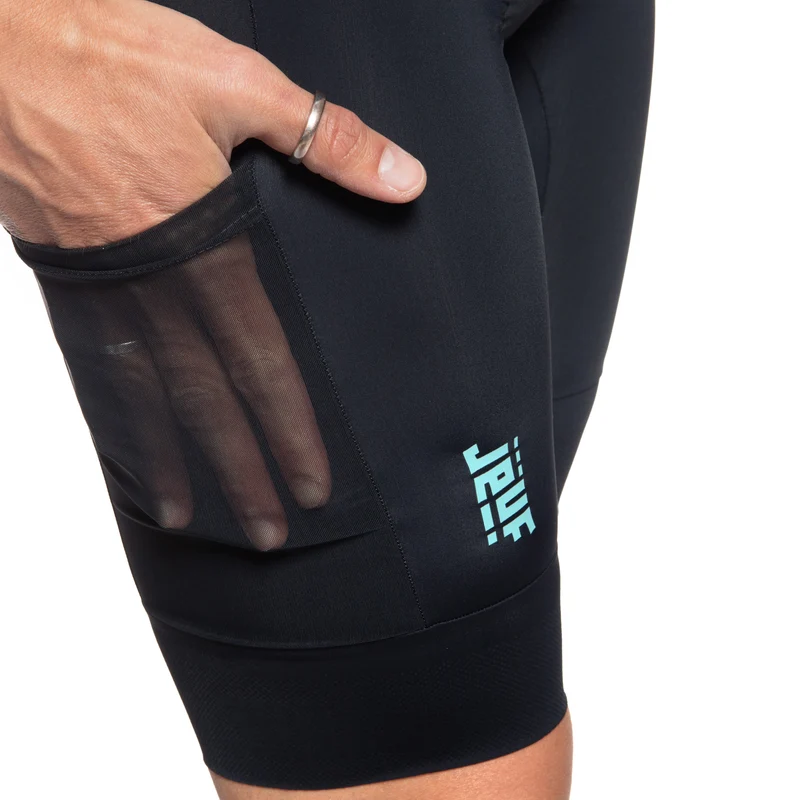 Salopette Jëuf Pro Gravel Cargo - Nero