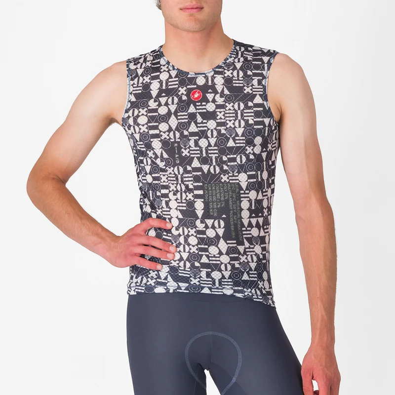 Maglia intima senza maniche Castelli Espresso R-A/D - Blu