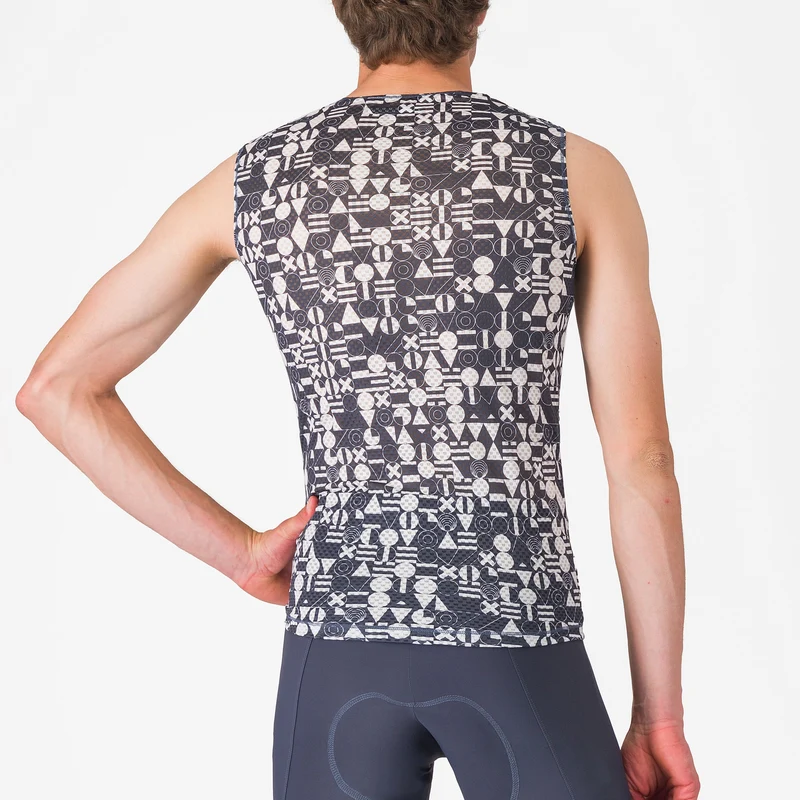 Maglia intima senza maniche Castelli Espresso R-A/D - Blu