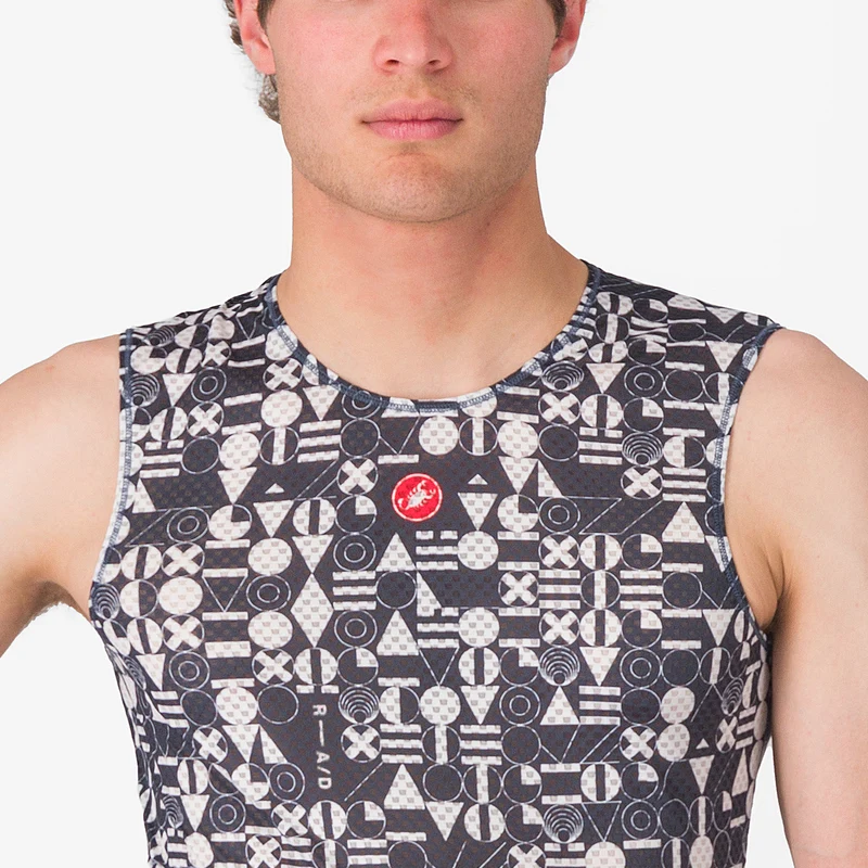 Maglia intima senza maniche Castelli Espresso R-A/D - Blu