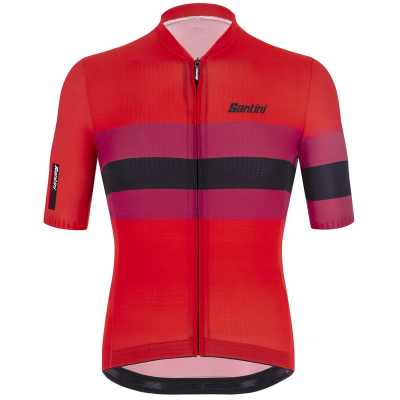Maglia Santini Sleek Bengal - Rosso