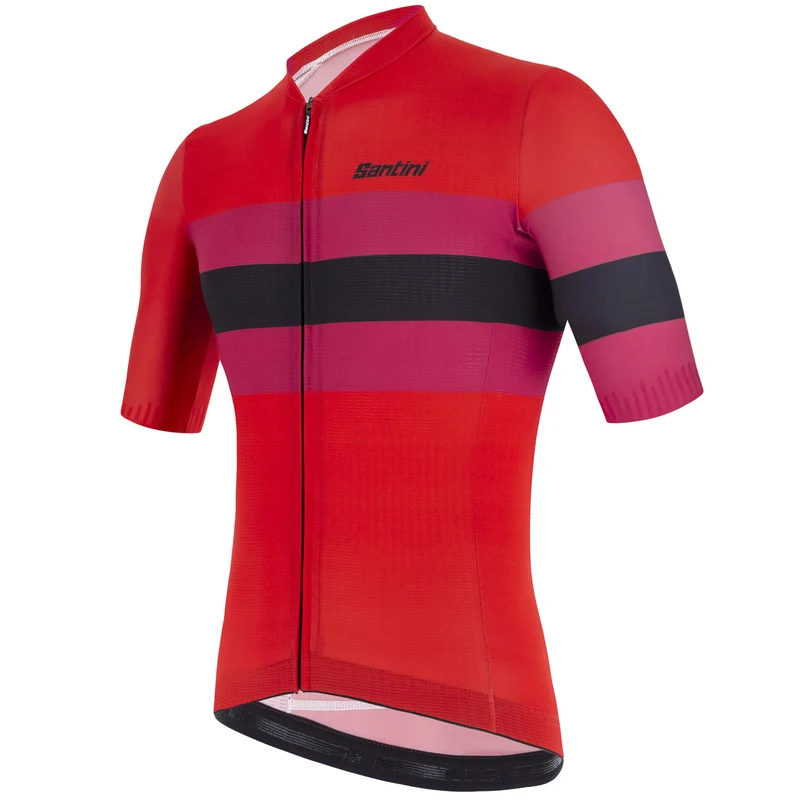 Maglia Santini Sleek Bengal - Rosso
