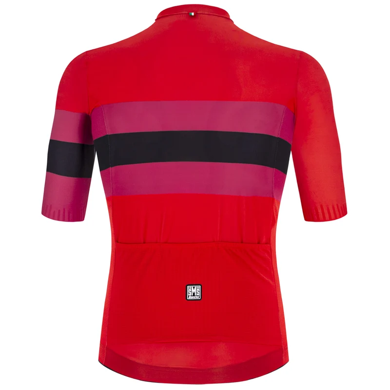 Maglia Santini Sleek Bengal - Rosso