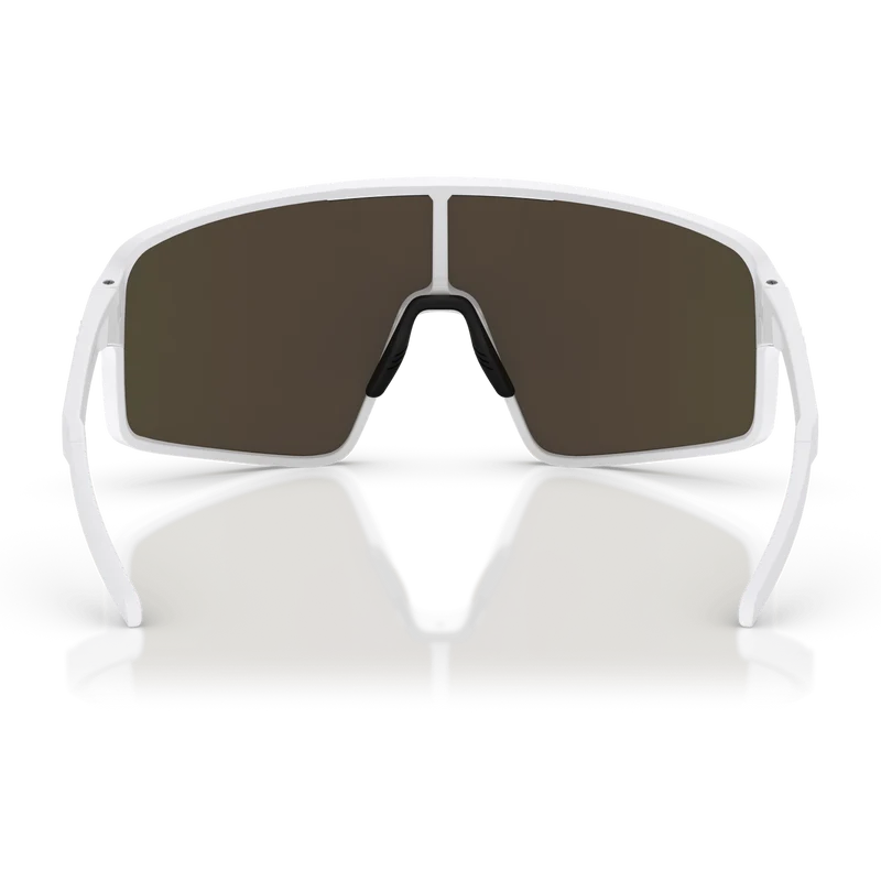 Occhiali Bliz P001 - Matt White Brown W Red Mirror