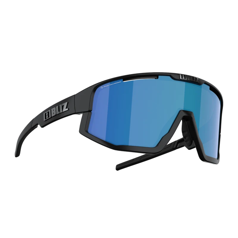 Occhiali Bliz Fusion - Matt Black PH Brown Blue Mirror