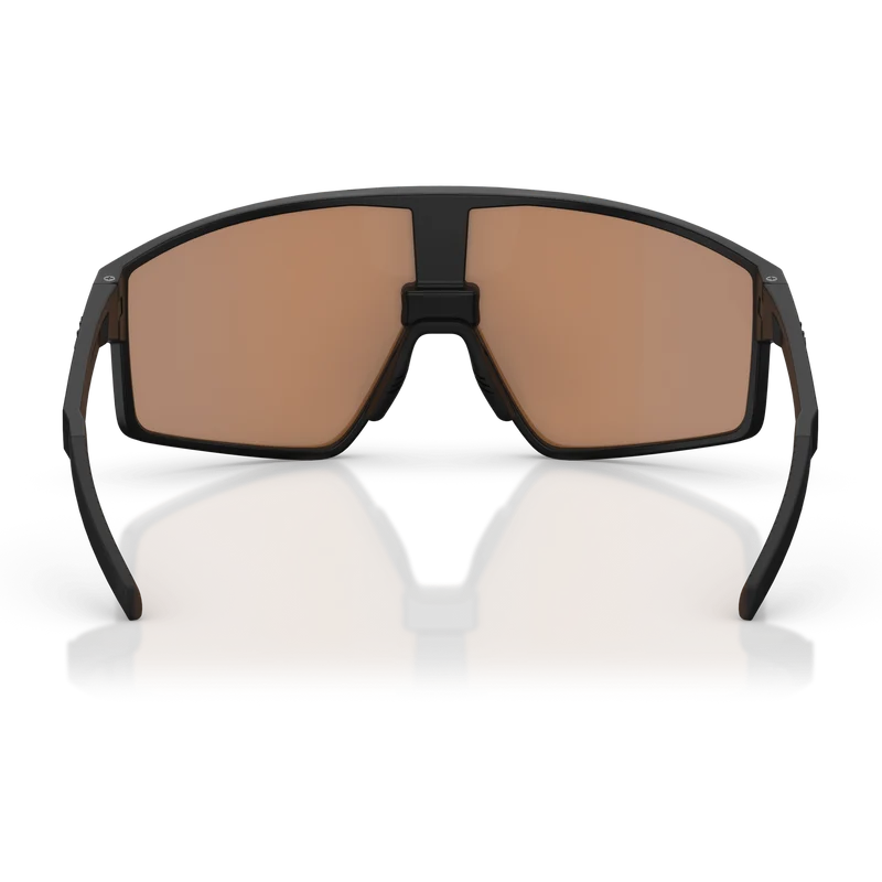 Occhiali Bliz P002 - Matt Black Coral-Orange Mirror Blue
