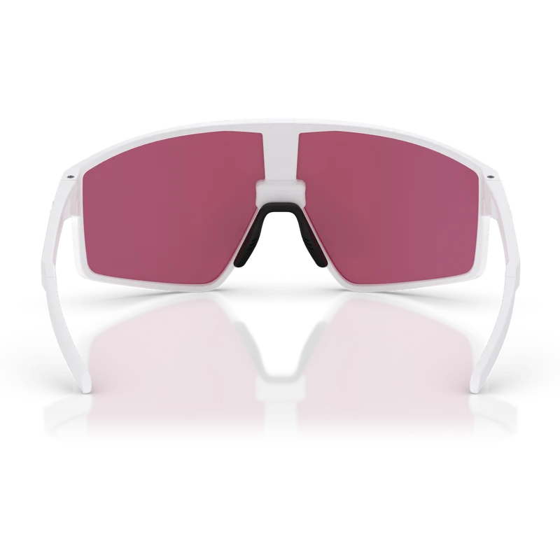 Occhiali Bliz P002 - Matt White Rose-Violet Mirror Blue