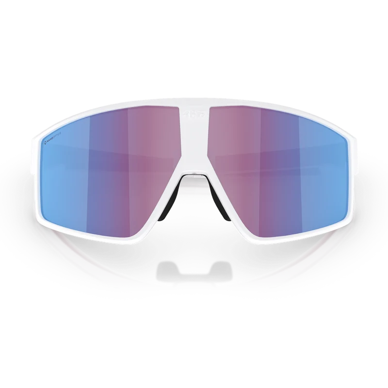 Occhiali Bliz P002 - Matt White Rose-Violet Mirror Blue
