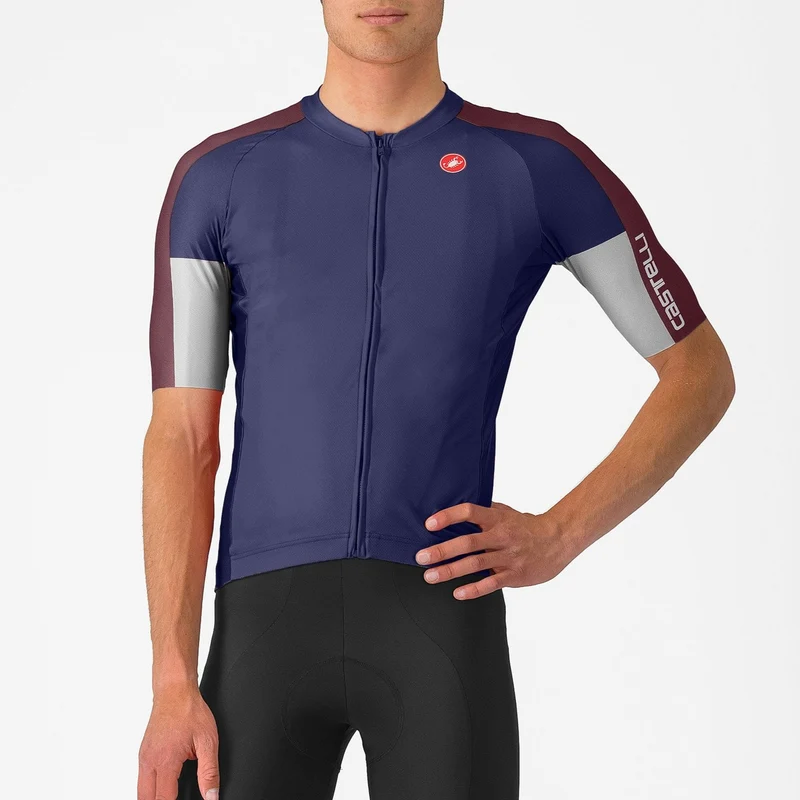 Maglia Castelli Entrata 6 - Blu bordeaux