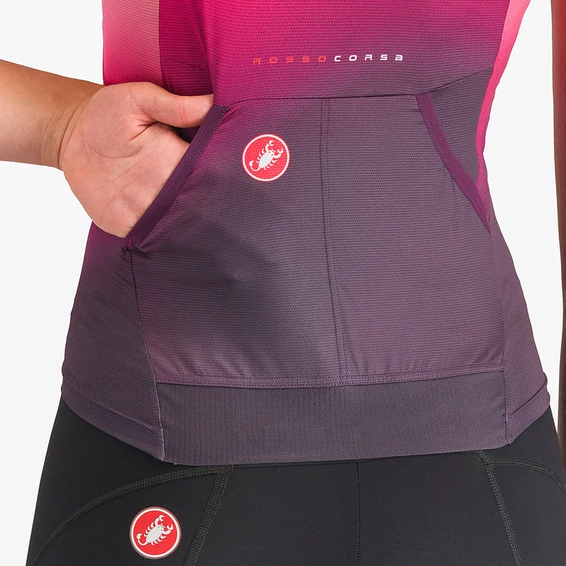 Maglia donna Castelli Free Speed 3 Top - Viola