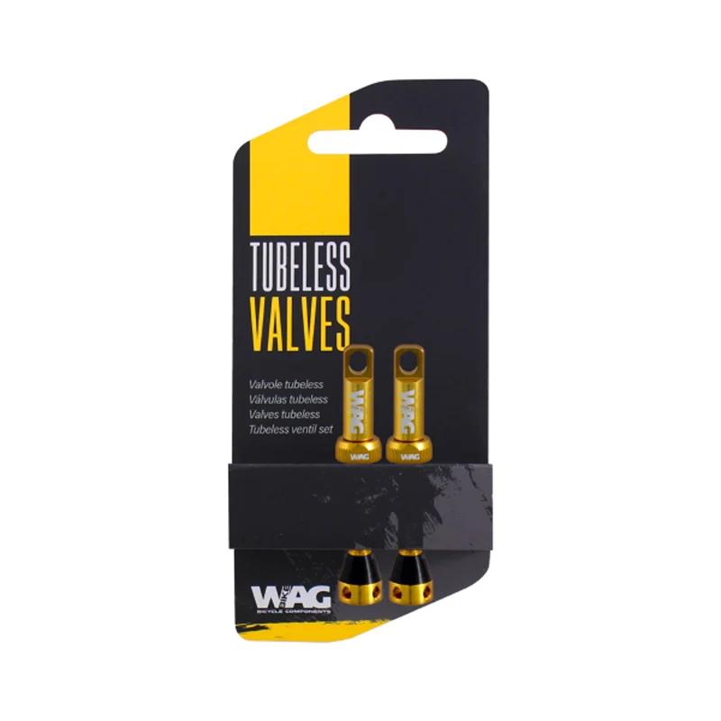 Valvola tubeless Wag 44mm - Oro