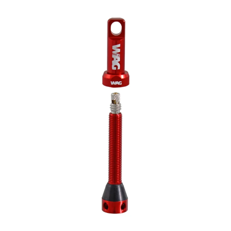 Valvola tubeless Wag 44mm - Rosso