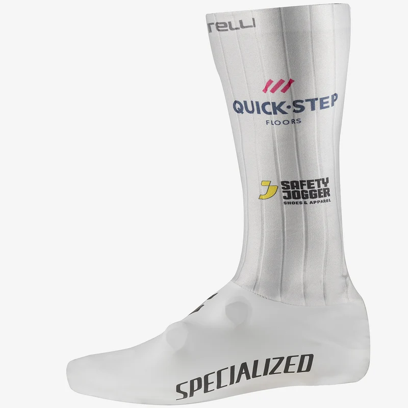 Copriscarpe Castelli Soudal Quick-Step 2025 Fast Feet 2 TT
