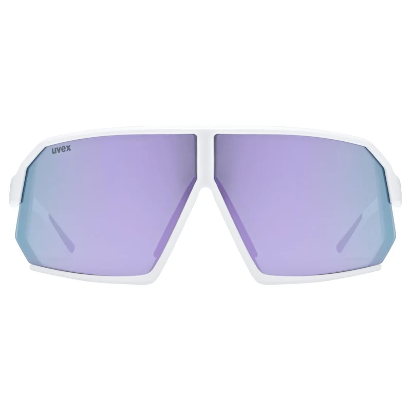 Occhiali Uvex sportstyle 237 - White matt mirror lavender