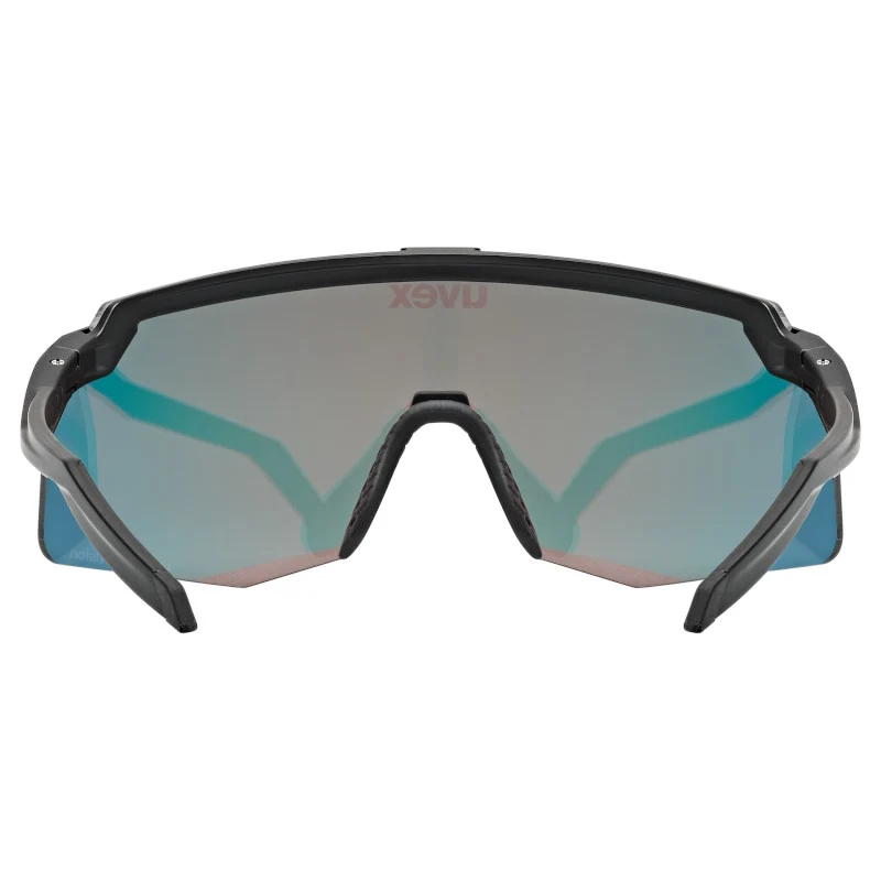 Occhiali Uvex Pace Stage S CV - Black Matt Mirror Red
