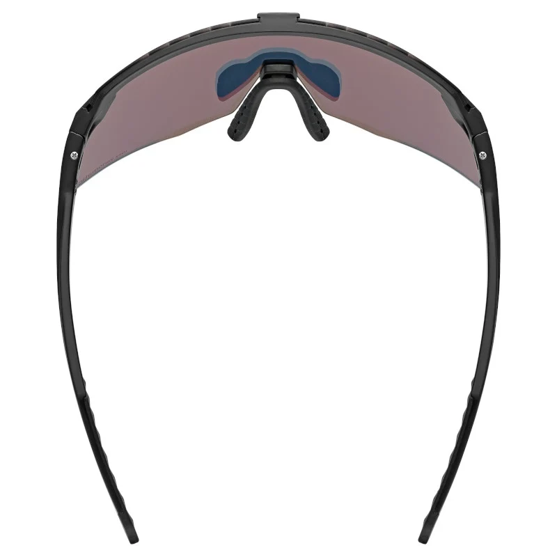 Occhiali Uvex Pace Stage S CV - Black Matt Mirror Red