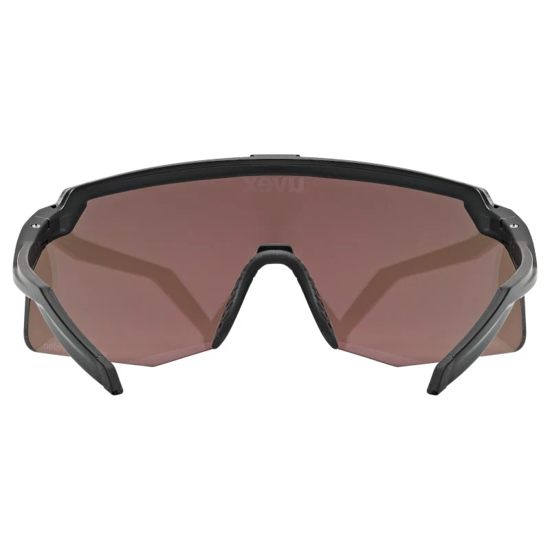 Occhiali Uvex Pace Stage S CV - Black Matt Mirror pink