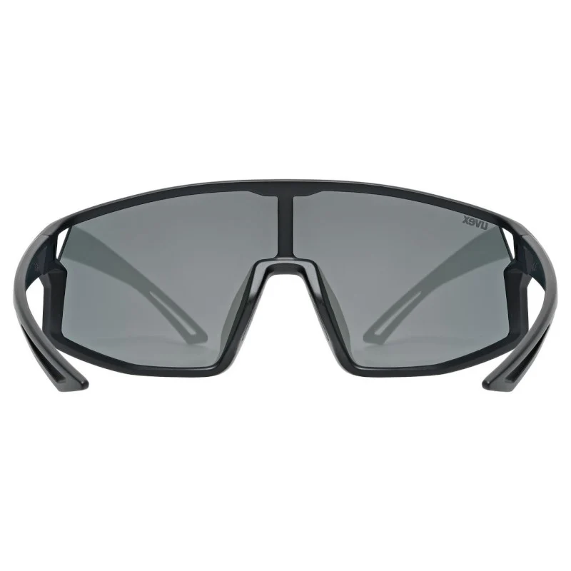 Occhiali Bambino Uvex Skyryse - Black matt Mirror Red