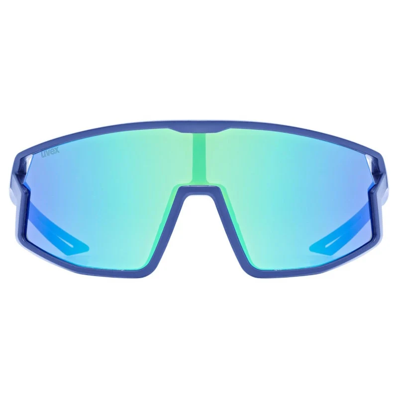 Occhiali Bambino Uvex Skyryse - Blue matt Mirror green