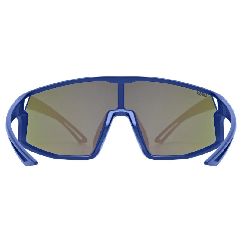 Occhiali Bambino Uvex Skyryse - Blue matt Mirror green